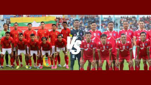 नेपाल र म्यानमारबीचको मैत्रीपूर्ण फुटबल आज